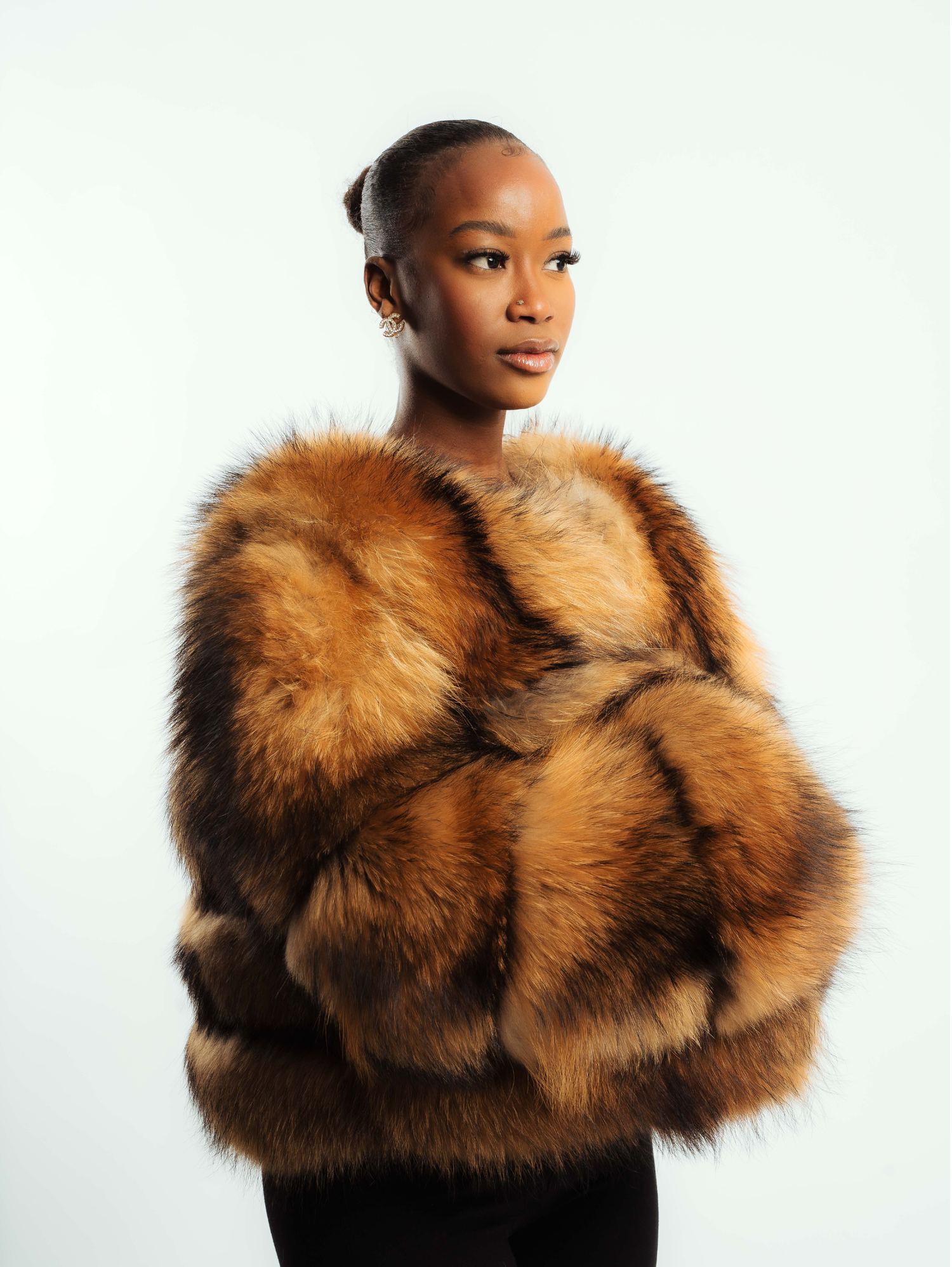 Fourrure Courte Caramel Sauvage (Raton Laveur)