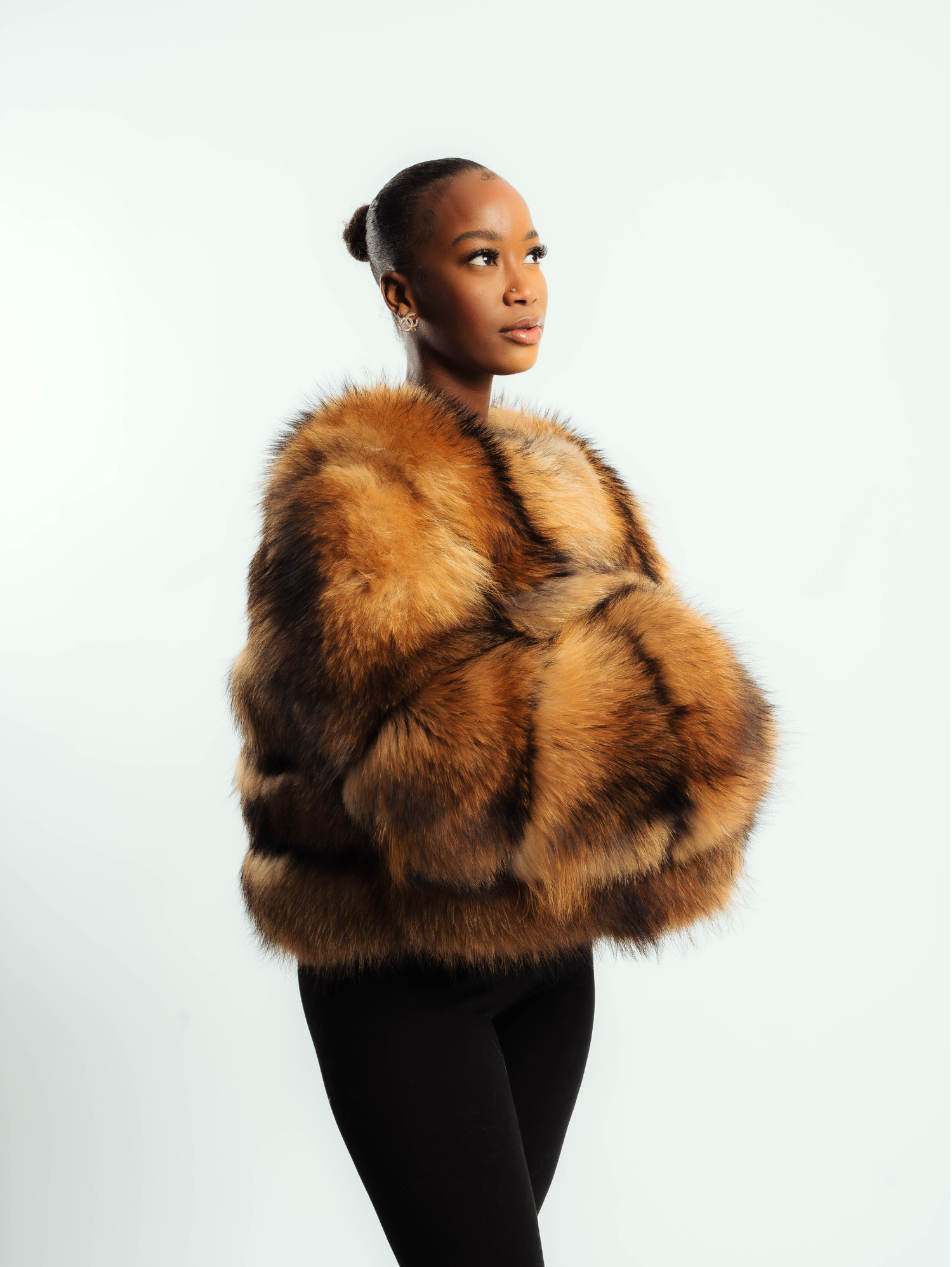 Fourrure Courte Caramel Sauvage (Raton Laveur)