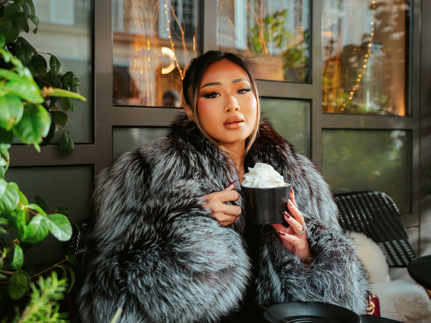 Fourrure Grise Impériale (Renard)