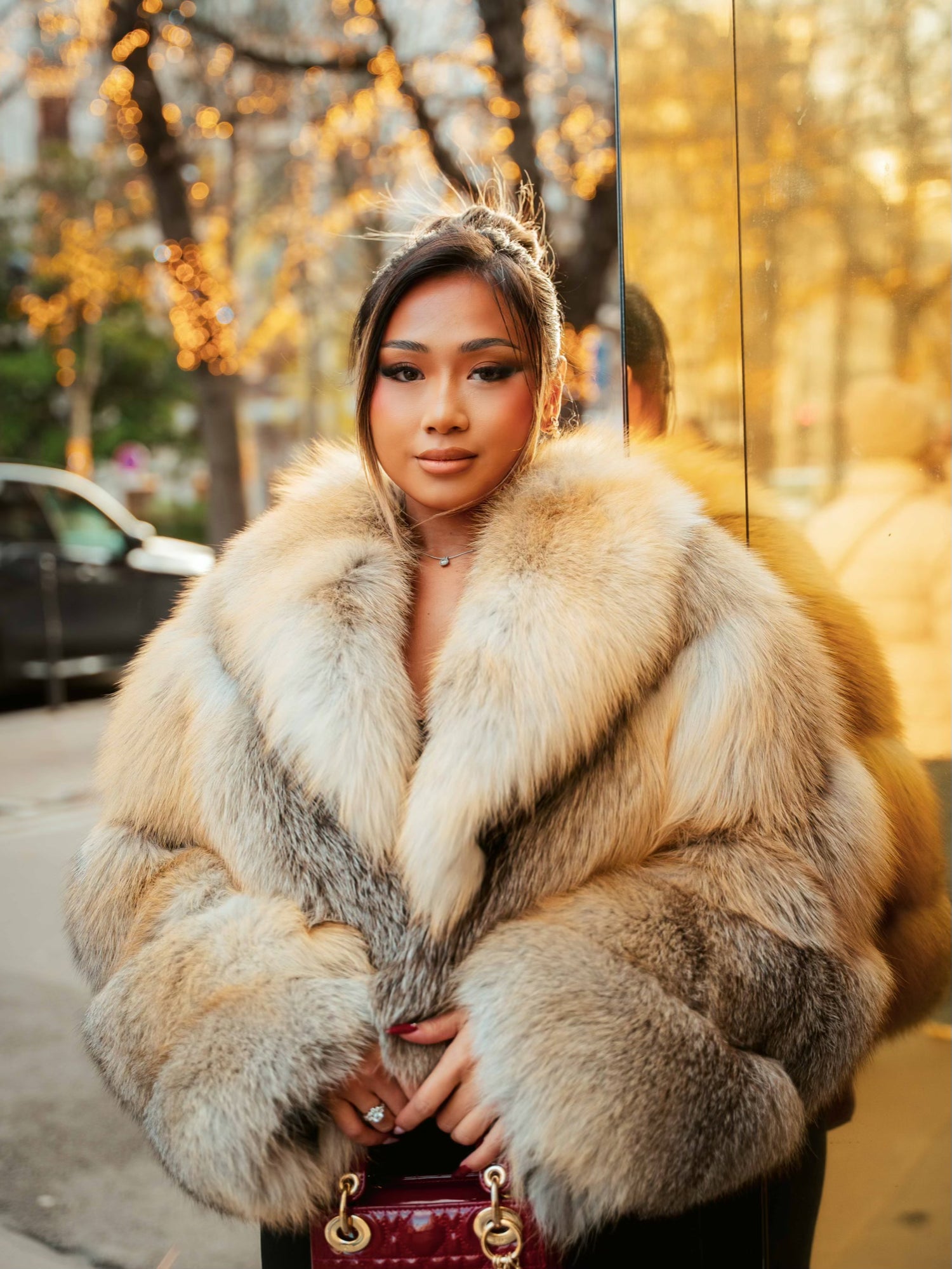 Fourrure Courte Golden Renard